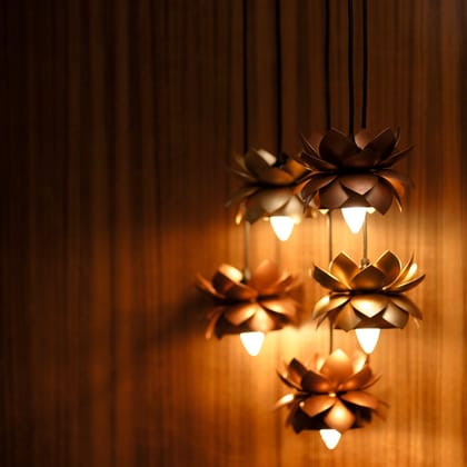 SAROVER HANGING COPPER LAMP & FITTING-COPPER / METAL / 1 HANGING LAMP