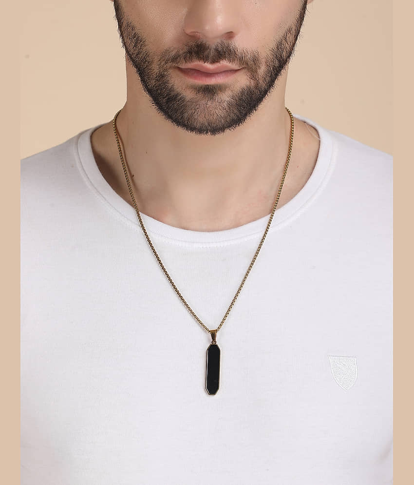 FASHION FRILL Gold Pendant ( Pack of 1 )