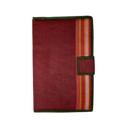 Jute File Folder (Maroon)