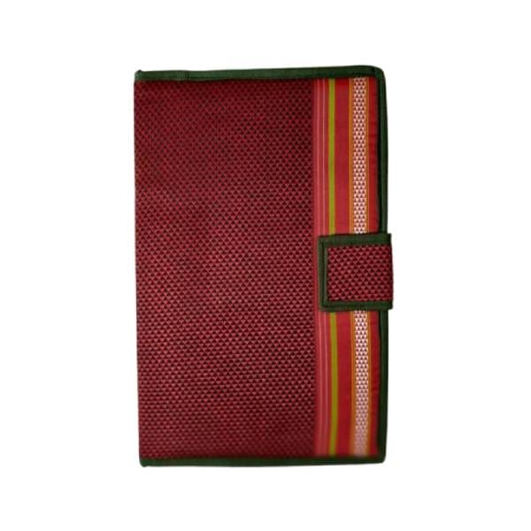 Jute File Folder (Maroon)