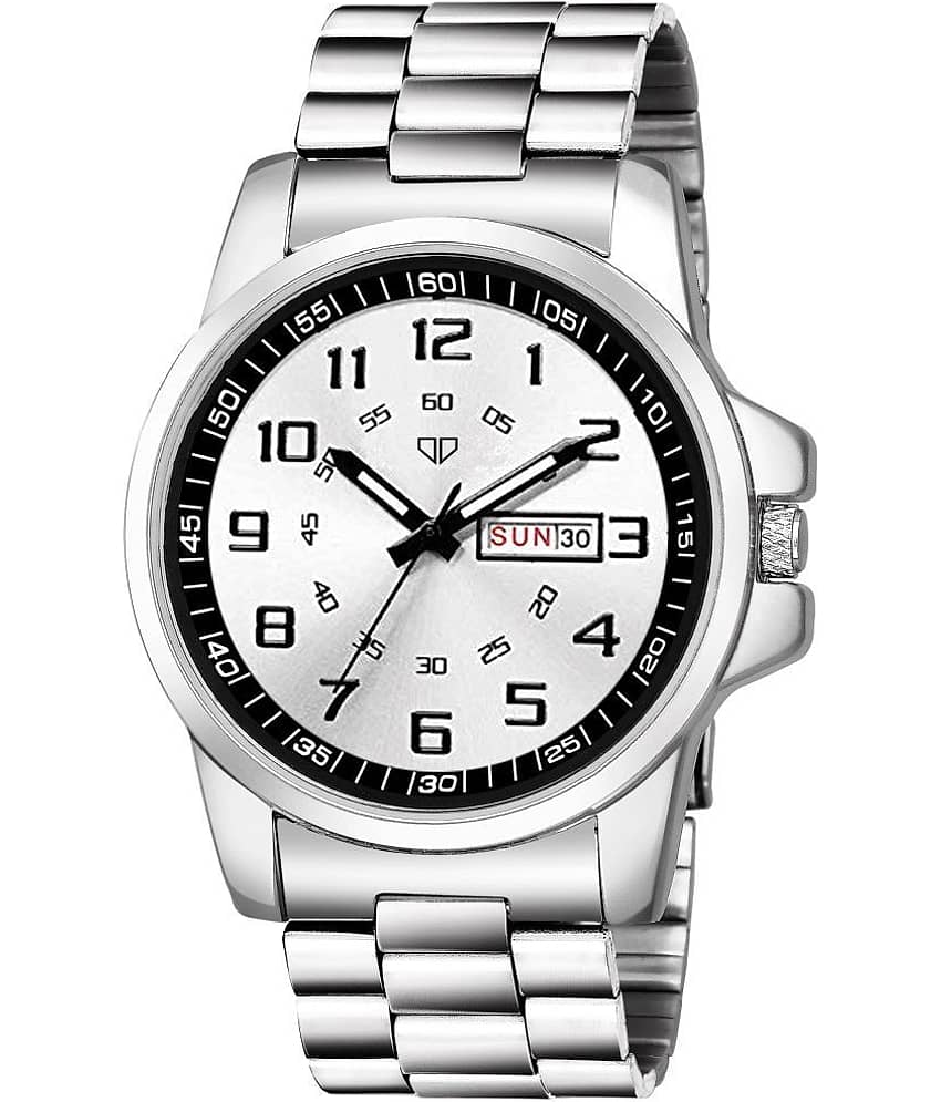 Walrus Silver Stainless Steel Analog Men's Watch