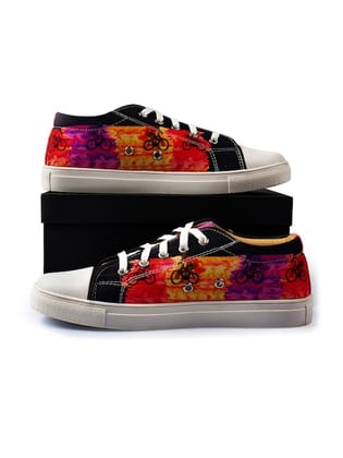 Women Sweat Absorption Lightweight Abrasion Slip Resistant Canvas Sneakers