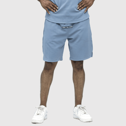 Grey Textured Comfortable Fit Shorts