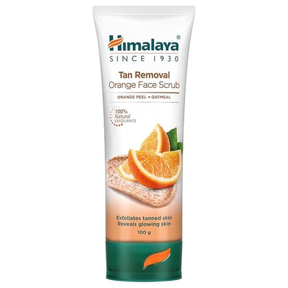 Himalaya Tan Removal Orange Face Scrub, 100 G