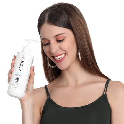 Argatin Keratin Repair Lasting Sulphate Free Shampoo For Dry And Damaged Hair | Daily Use (Shampoo 500Ml)