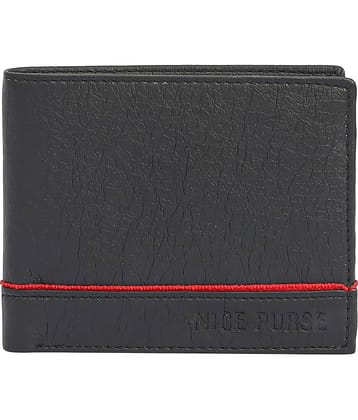 Nice Purse Black PU Men's Regular Wallet ( Pack of 1 )