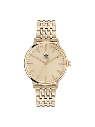 Adidas Originals Gold Dial Unisex Watch - AOSY22024-Gold