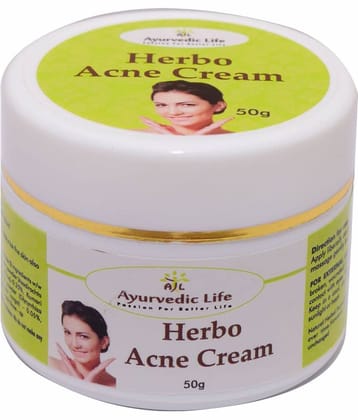 Ayurvedic Life Herbo Acne Cream Paste 50 Gm Pack of 1