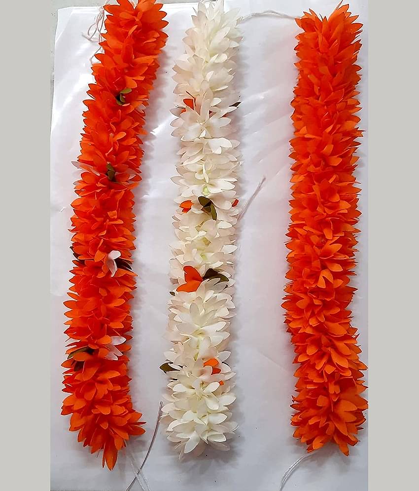 Padmavathi Enterprises Lily Multicolour Artificial Flowers - Pack of 3