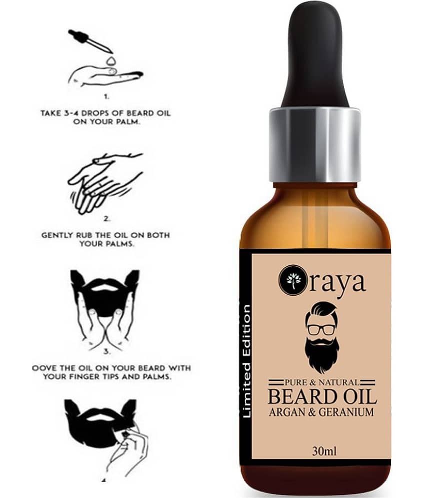 ORAYA Natural Beard Oil For Growth 30 ml