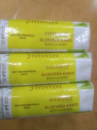 Pataniali Aloevera kanti Body cleanser 3*150gm
