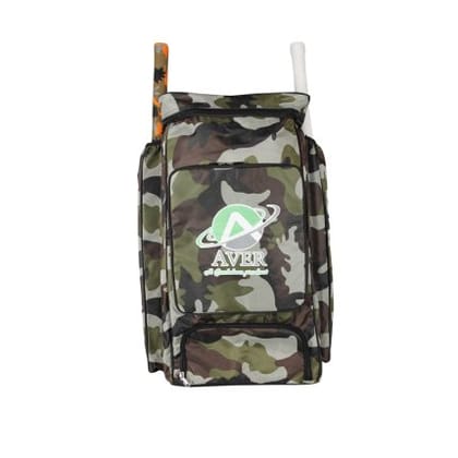 Aver Camo Kit Bag for 2 Bat, 63 cm x 30 cm x 22 cm