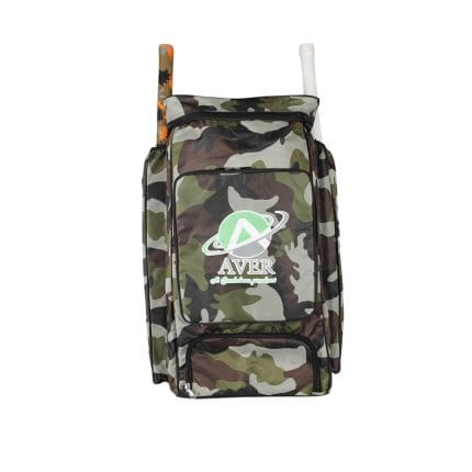 Aver Camo Kit Bag for 2 Bat, 63 cm x 30 cm x 22 cm