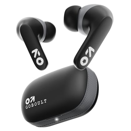 GOBOULT Z20 Made in India Bluetooth Ear Buds Wireless with 51H Playtime, Clear Calling ENC Mic, Low Latency Gaming, 10mm Drivers Earbuds Buds Bluetooth Wireless Earphones (Jet Black) GOBOULT Z20 Made in India Bluetooth Ear Buds Wireless with 51H Playtime, Clear Calling ENC Mic, Low Latency Gaming, 10mm Drivers Earbuds Buds Bluetooth Wireless Earphones (Jet Black)