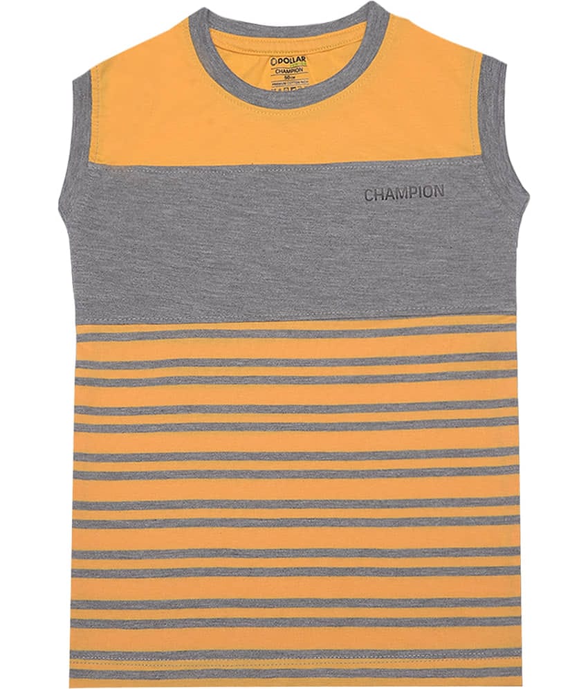 Dollar Champion Kidswear Pack of 2 Boys Cotton T-Shirt ( Multicolor )