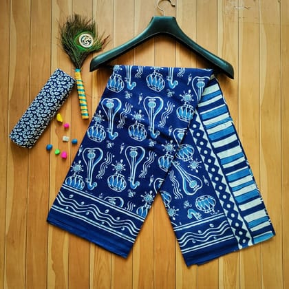 JAIPUR HANDBLOCK PRINT Beautiful Handblock printed pure cotton mulmul sarees with blouse piece.
5.5meter cotton saree
1meter extra blouse