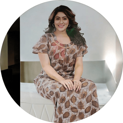 Fabimi Women's Alpine A Nighty with Pocket – Stylish Sleepwear Fabimi Women's Alpine A Nighty with Pocket – Stylish Sleepwear