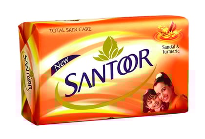 Santoor Sandal & Turmeric Soap 100 Gms