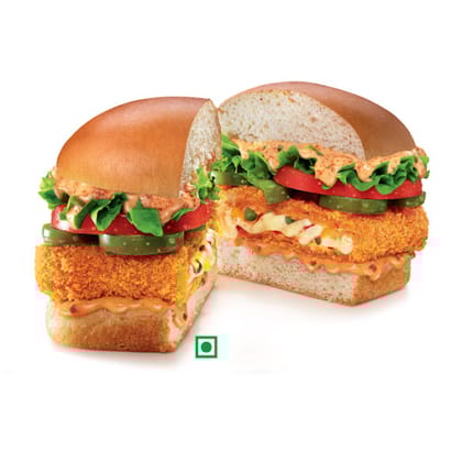 Hot 'N' Saucy Burger.