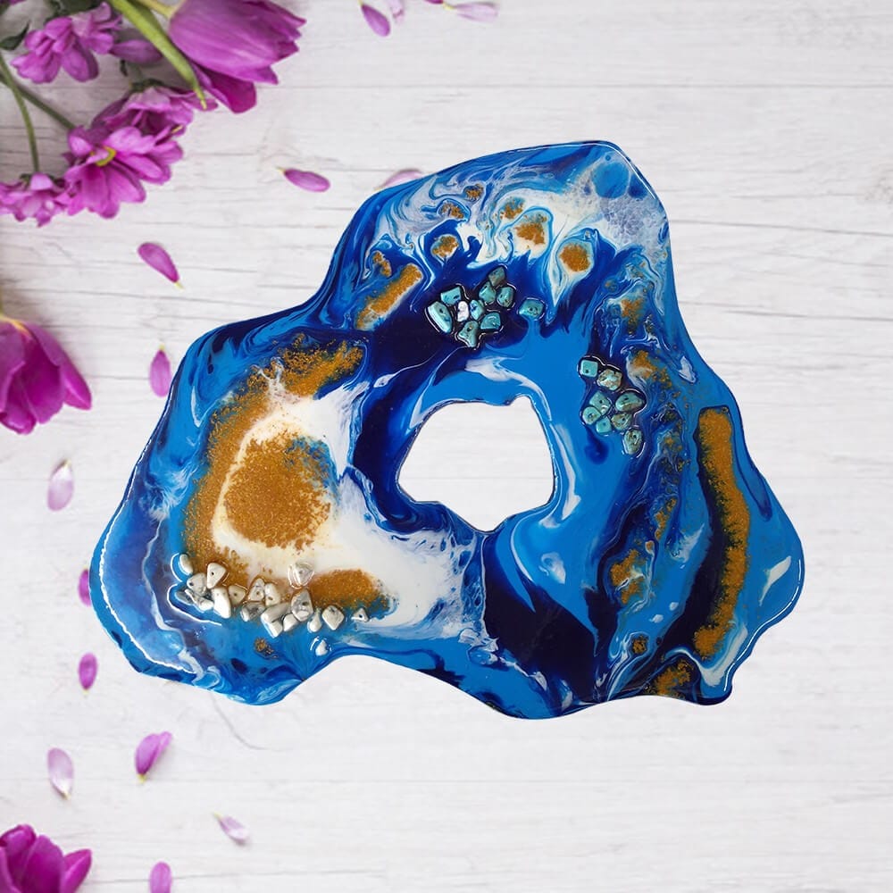 Resin Art on Abstract DIY Kit by Penkraft