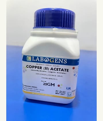 Copper (II) acetate monohydrat 25gm