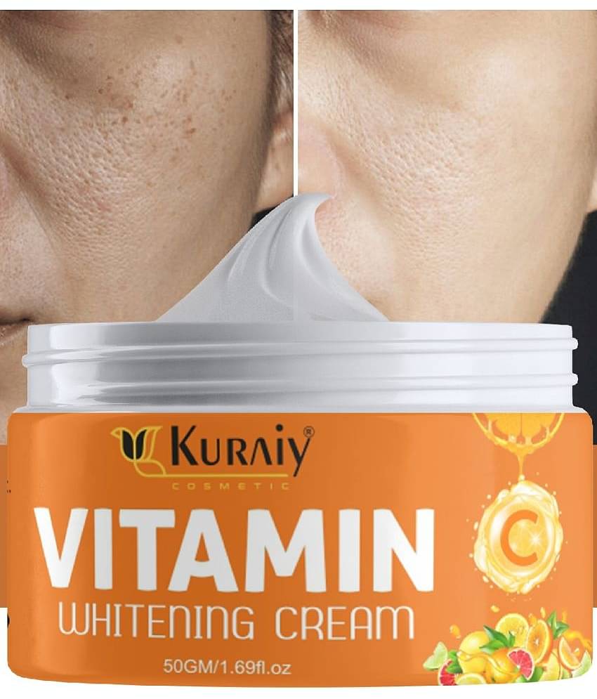 KURAIY Pure Vitamin C Whitening Cream 50g Pack of 1