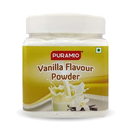 Puramio Vanilla Flavour Powder, 350 gm