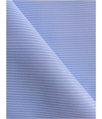 Makhanchor Blue 100 Percent Cotton Unstitched Shirt pc