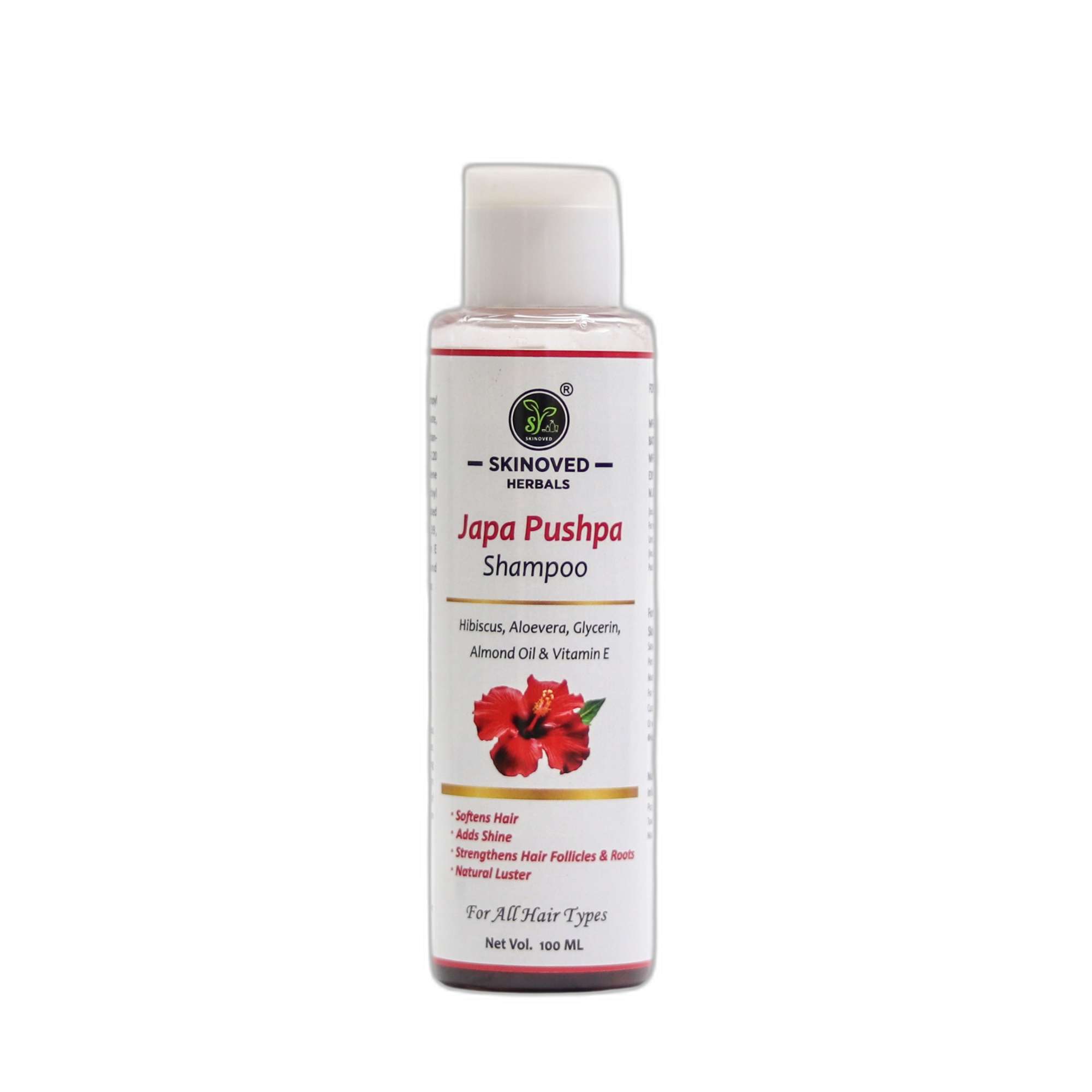 Skinoved Herbals Japa Pushpa Shampoo 100 Ml
