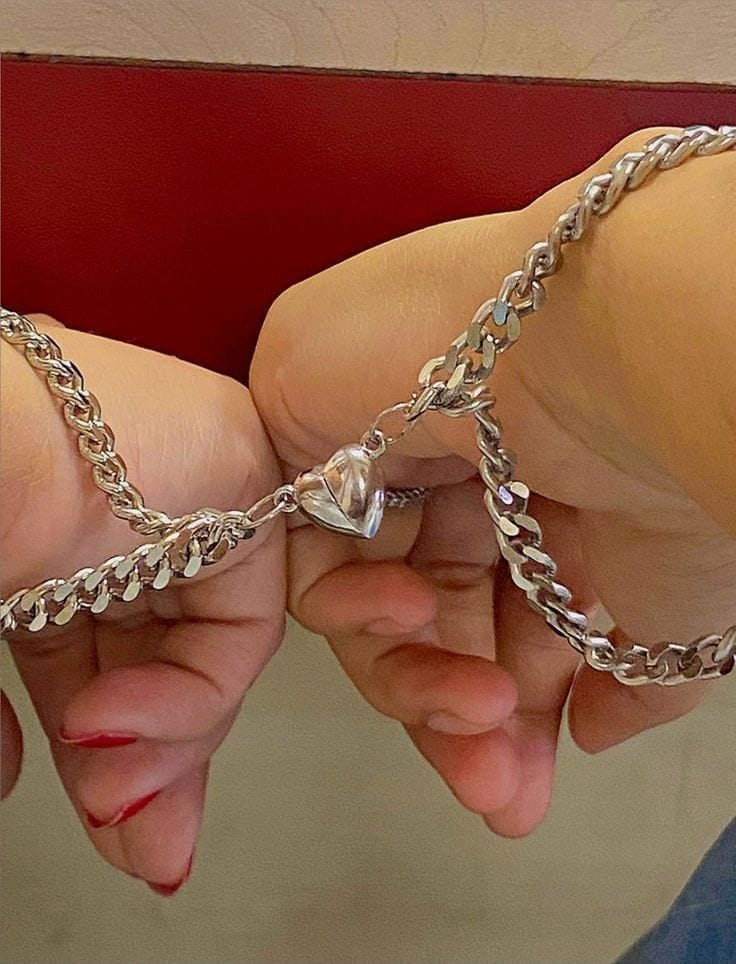 Magnetic Love Bracelets Combo