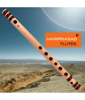 HARIPRASAD Flutes c scale/natural flute musical instrument original assam bamboo bansuri multi for beginners, professional