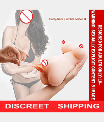 Half Body Silicone Pocket Pussy Sex Doll With Breast For Masturbation Toy By KamYog