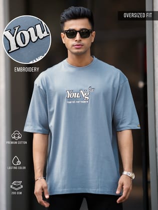 Young Light Grey T-Shirt-S
