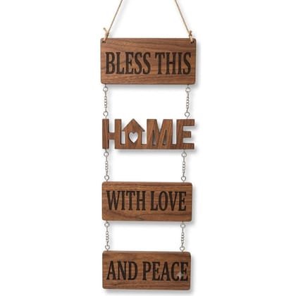 WOODEN HANGING SIGN