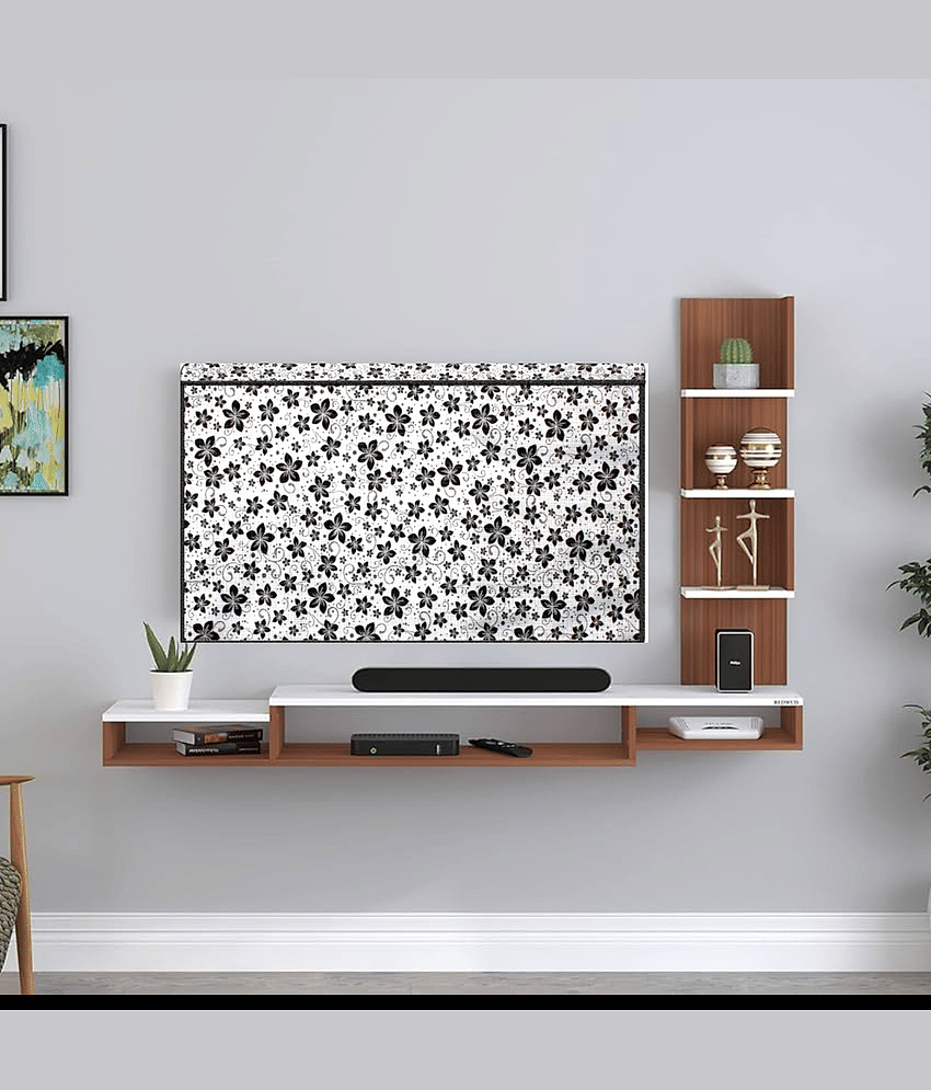 KALRA MAGIC Single Polyester White TV Cover for Sony 81cm (32 in) LED/LCD TV