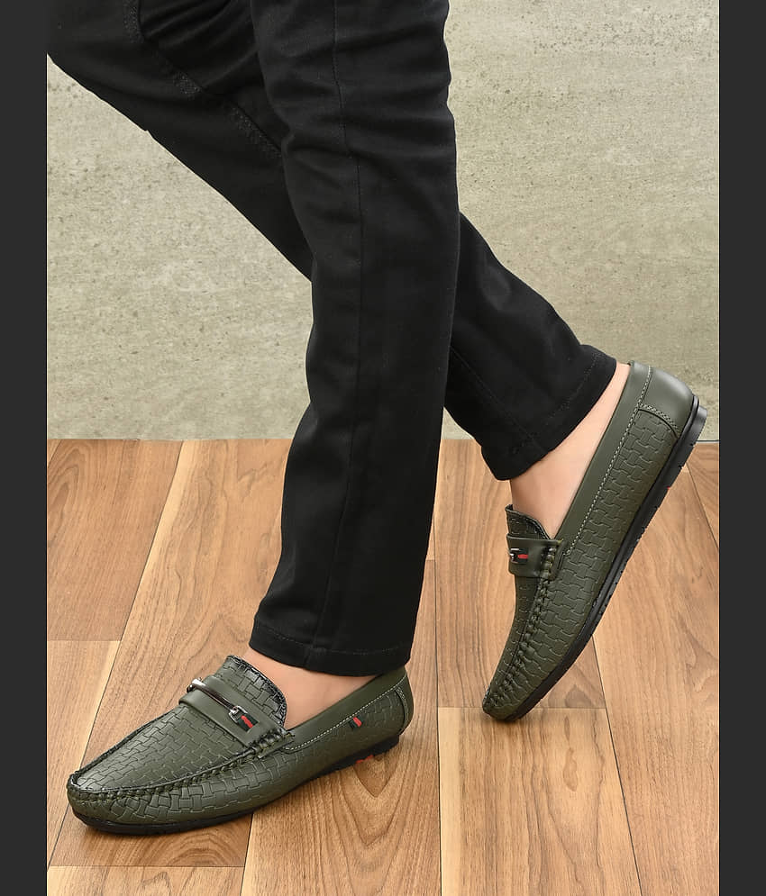 Footloose Olive Men's Slip on