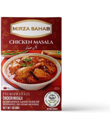 Mirza Sahab Chicken Masala Instant Mix 50 gm Pack of 4