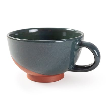 Glazed Clay Cups 4.5x2.75