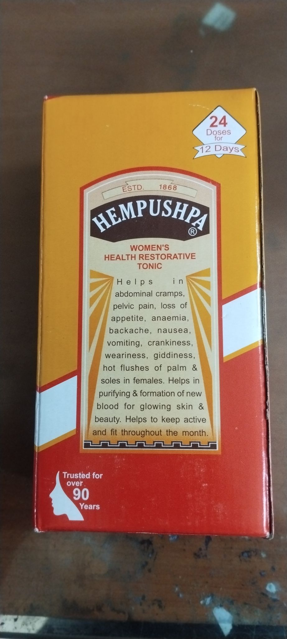 Hempushpa Women's Health restorative Tonic 