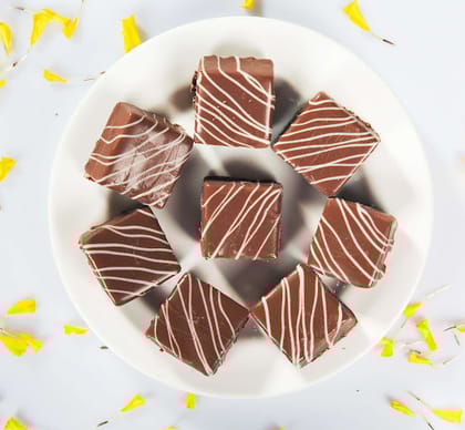 Dry Fruit Chocolate Barfi