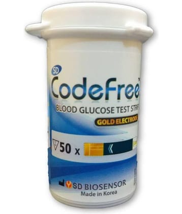 SD Codefree Test Strip SD Codefree 50Test Strips Expiry March 2024
