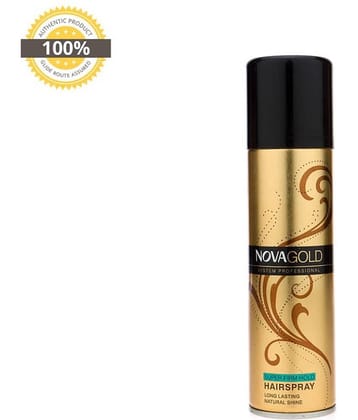 Lenon NOVA Gold Professional Super Firm Hold long lasting and natural shine Hair Sprays 200 mL