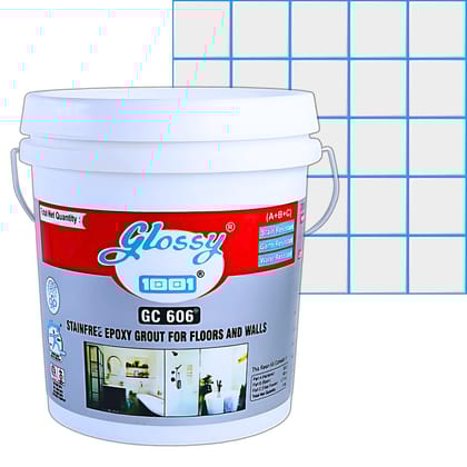 1001 GC 606 Stainfree Epoxy Grout for Floors and Walls, Professional-grade Solution for Both Residential and commercial spaces, Stain Resistance and Water Resistance. (Sky Blue, 5kg) 1001 GC 606 Stainfree Epoxy Grout for Floors and Walls, Professional-grade Solution for Both Residential and commercial spaces, Stain Resistance and Water Resistance. (Sky Blue, 5kg)