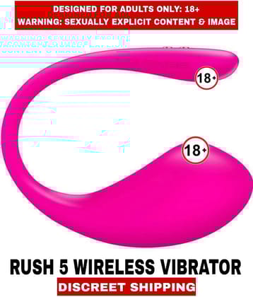 RUSH 5 WIRELESS SMART APP Control For Women by LOVESENSE