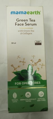 Mamaearth Face serum With green tea & collagen 