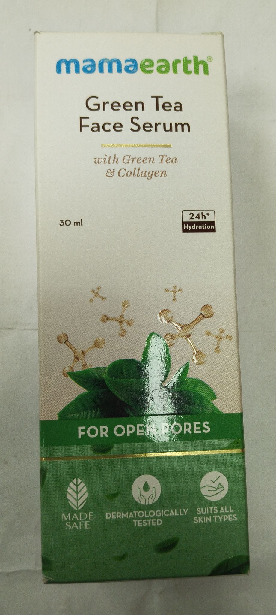 Mamaearth Face serum With green tea & collagen 