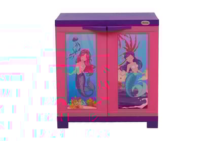 Supreme Furniture Fusion Doll Mini Waterproof Cupboard/Kids Furniture (Small Size, Pink/Violet) (DIY)