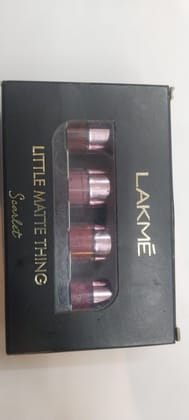 Lakme Little matte thing Scarlet 2ml 4units