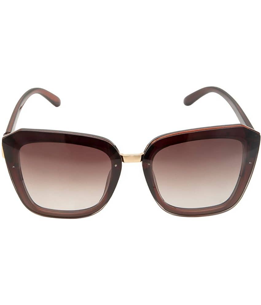 YourSpex - Brown Square Sunglasses Pack of 1