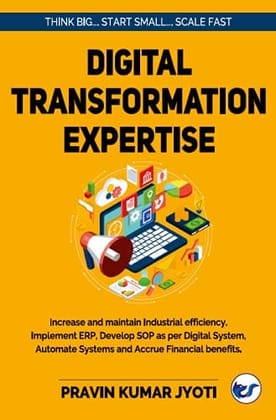 DIGITAL TRANSFORMATION EXPERTISE: Increasing & maintaining industrial efficiency Implement ERP, Automate systems, Increase efficiency and Accrue financial benefits [Paperback] Pravin Kumar Jyoti